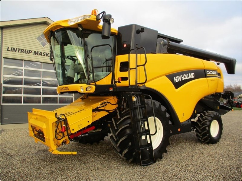 New Holland Cx 740 Meget Velholdt G U00e5rd Maskine 275 549 Pln Zbozowe Best Agri Com