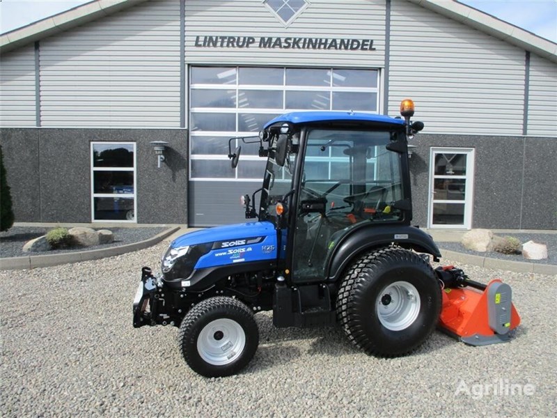SOLIS 26 HST med kabine, Turf dæk og frontlift samt frontPTO Nowy ...