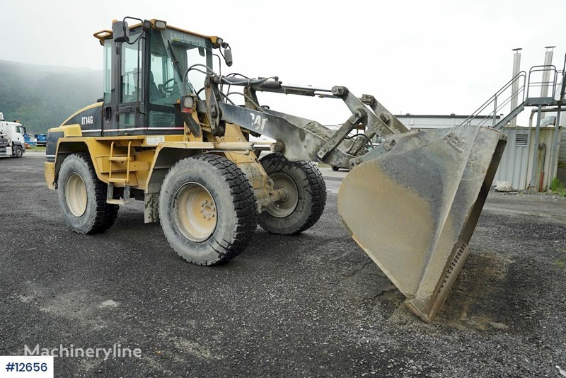 CATERPILLAR IT14G wheel loader w / bucket & 3rd + 4th function WATCH