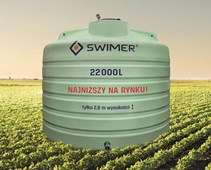 Swimer Agro Tank 22 000 - najniższy zbiornik na rynku