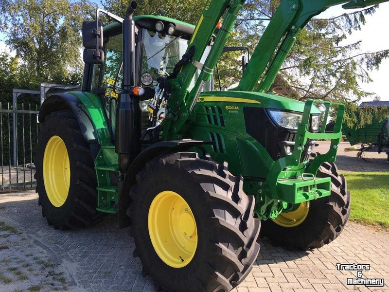 John Deere 6120M Command Quad Traktor Trekker + Voorlader Frontlader ...