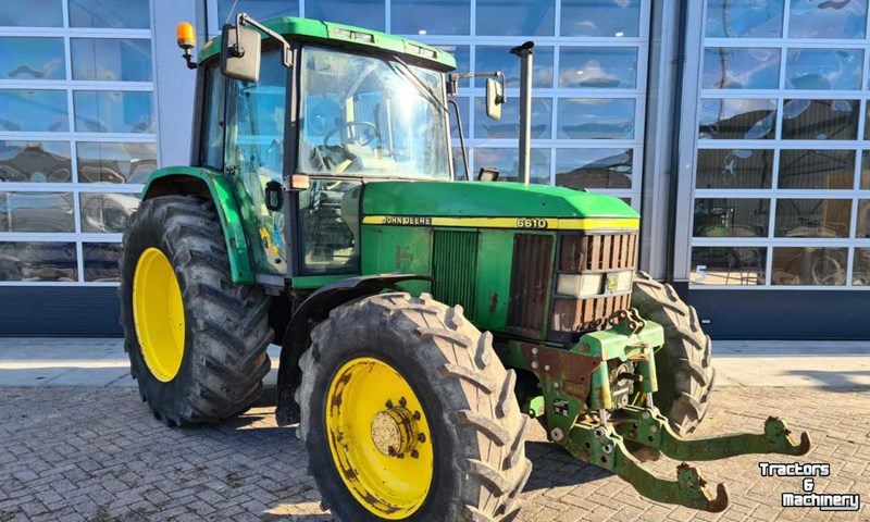 John Deere 6610 Tractor Traktor Tracteur John Deere 6610 Tractor ...