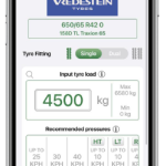 522 1 6885 Impression Agro Tyre Pressure app Vredestein 2023