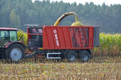 571 1 6978 Metal Fach przyczepa t935 6 lionpower zaladunek kukurydzy