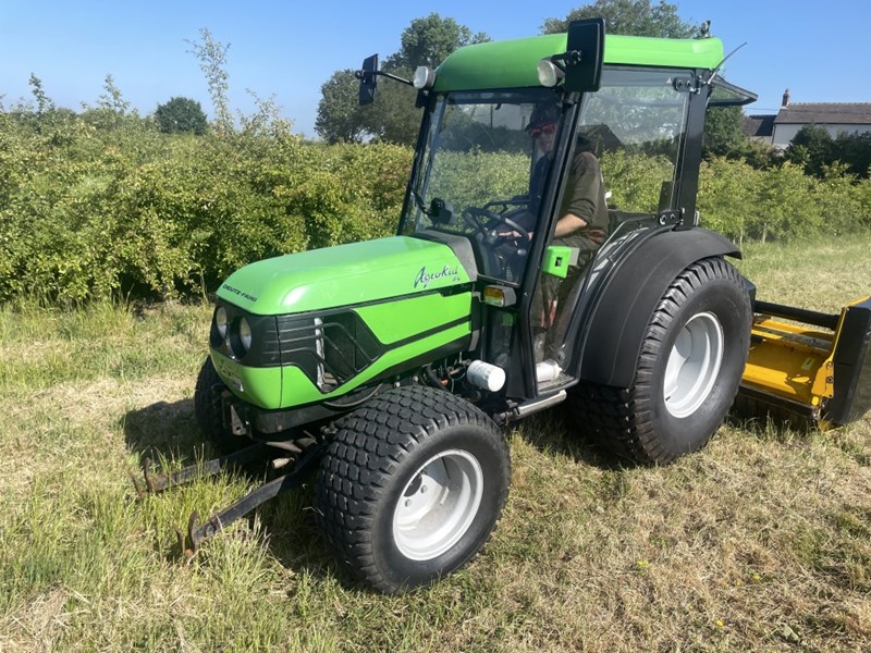 Deutz Deutz Agrokid 45 C/W Cab turf tyres front linkage and front PTO