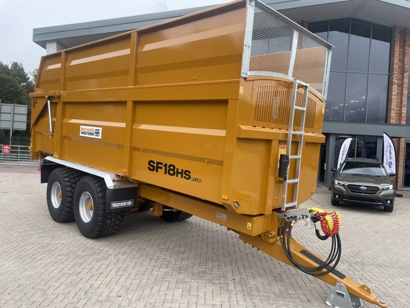 Richard Western Richard Western SF18 HS Plus Silage Trailer with Air and Hydraulic brakes
