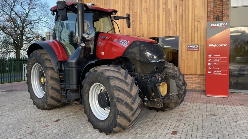Case IH Case IH Optum 300 AFS Connect Full GPS C/W Front Linkage and PTO