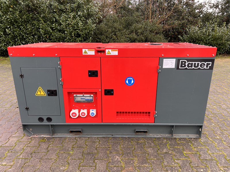 BAUER GFS-50 KW BAUER GFS 50 kW generator 62.5 KVA