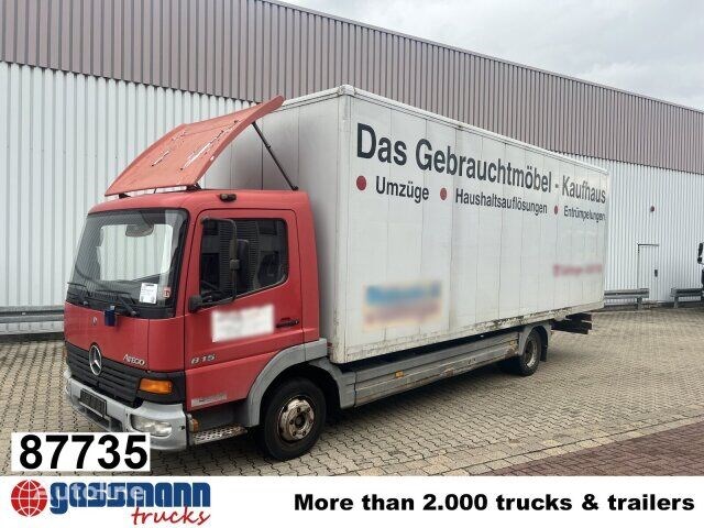 Mercedes-Benz Atego 815L Ciężarówka furgon Mercedes-Benz Atego 815L