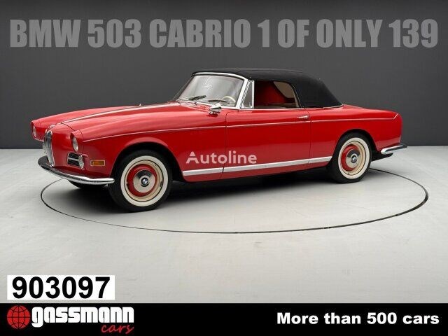 BMW 503 Cabriolet – 1 of only 139 Samochód BMW 503 Cabriolet – 1 of only 139