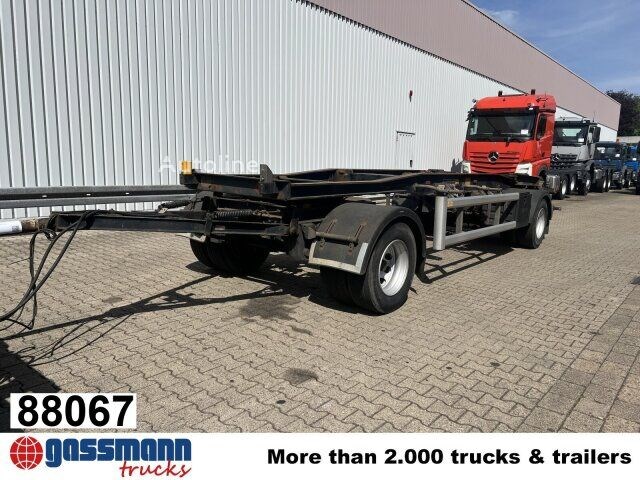Hüffermann HSA 18.65 Schlittenabroller Przyczepa podwozie Hüffermann HSA 18.65 Schlittenabroller