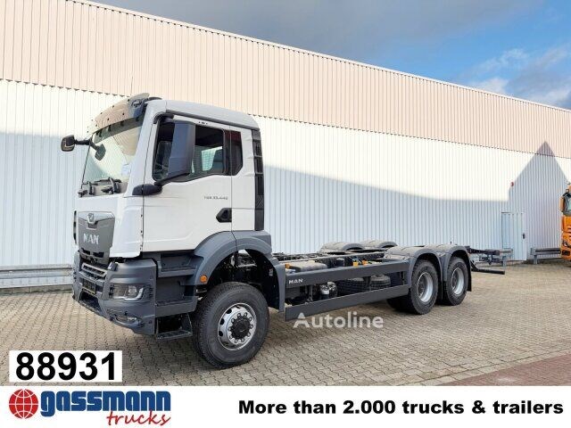 MAN TGS 33.440 6×6 BB CH, Hohe Bauart, Nebenantrieb Nowa ciężarówka podwozie MAN TGS 33.440 6×6 BB CH, Hohe Bauart, Nebenantrieb