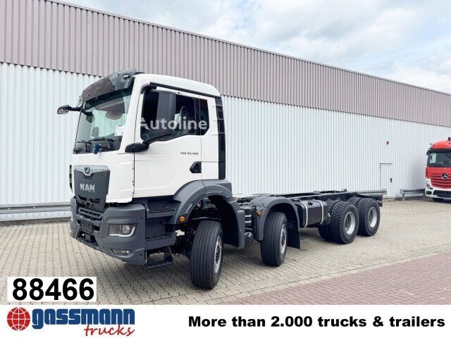 MAN TGS 35.480 8×8 BB CH, Hohe Bauart, Nebenantrieb Nowa ciężarówka podwozie MAN TGS 35.480 8×8 BB CH, Hohe Bauart, Nebenantrieb