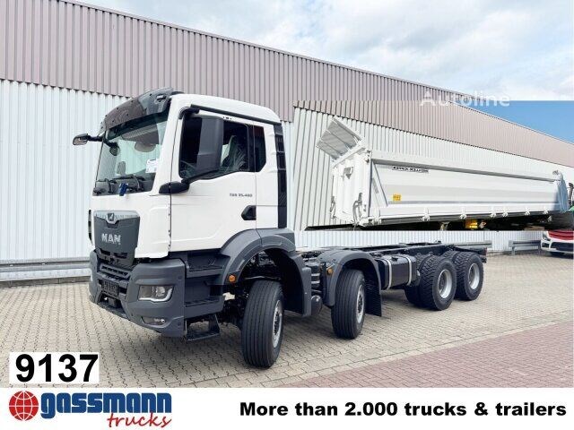 MAN TGS 35.480 8×8 BB CH, Hohe Bauart, Nebenantrieb Nowa ciężarówka podwozie MAN TGS 35.480 8×8 BB CH, Hohe Bauart, Nebenantrieb