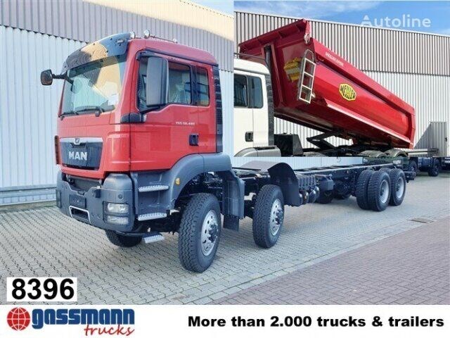 MAN TGS 41.480 8X6 BB Nowa ciężarówka podwozie MAN TGS 41.480 8X6 BB