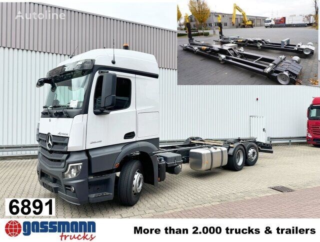 Mercedes-Benz Actros 2545 L 6×2, Lenk-/Liftachse, StreamSpace Nowa ciężarówka podwozie Mercedes-Benz Actros 2545 L 6×2, Lenk-/Liftachse, StreamSpace