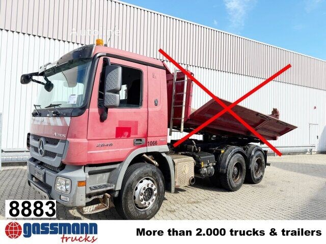 Mercedes-Benz Actros 2646 K Ciężarówka podwozie Mercedes-Benz Actros 2646 K