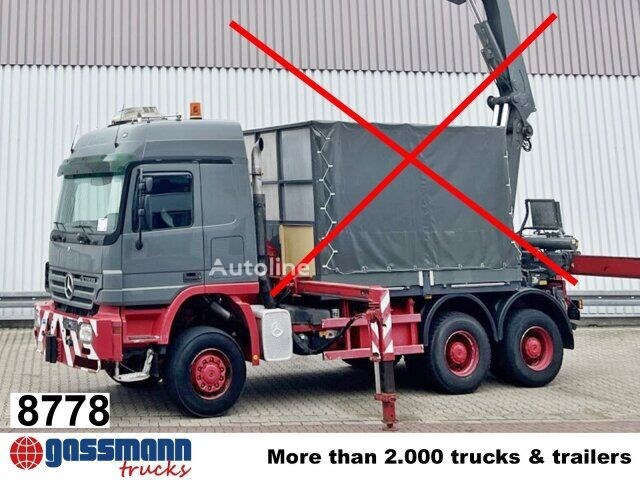 Mercedes-Benz Actros 3346 AK 6×6 Ciężarówka podwozie Mercedes-Benz Actros 3346 AK 6×6