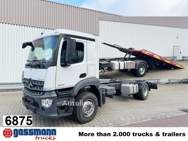 Mercedes-Benz Arocs 1840 L Ciężarówka podwozie Mercedes-Benz Arocs 1840 L