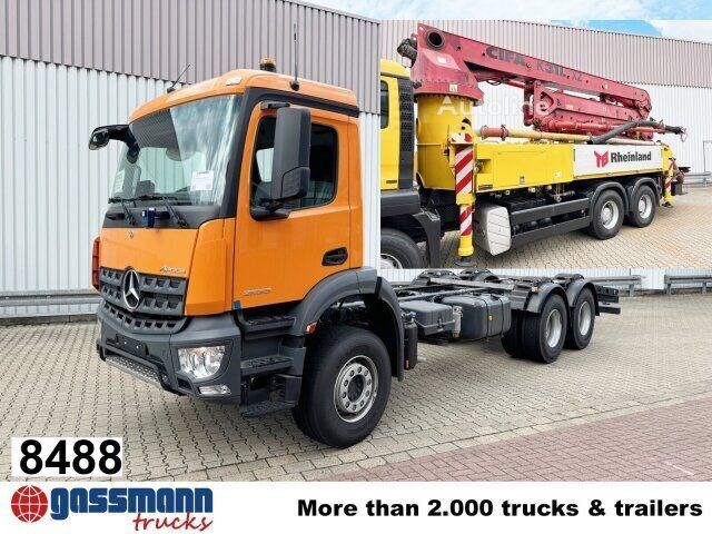 Mercedes-Benz Arocs 2633 Nowa ciężarówka podwozie Mercedes-Benz Arocs 2633