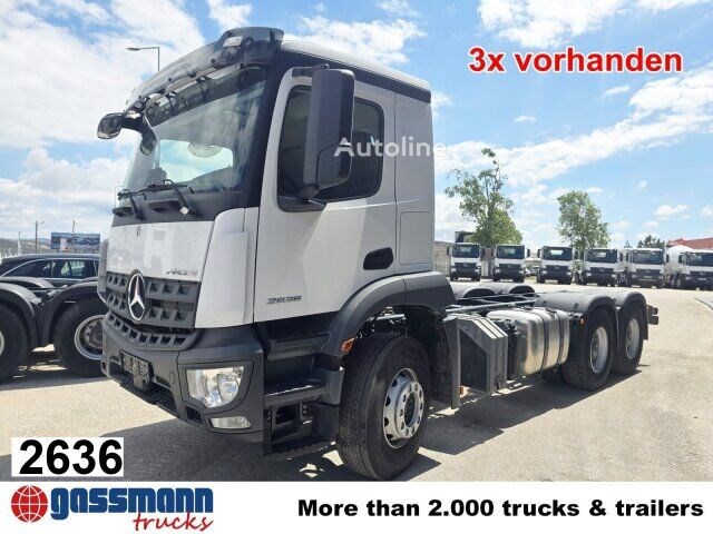 Mercedes-Benz Arocs 2636 , 3x VORHANDEN! Nowa ciężarówka podwozie Mercedes-Benz Arocs 2636 , 3x VORHANDEN!