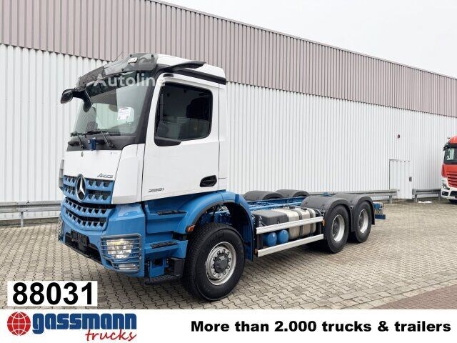 Mercedes-Benz Arocs 2651 L 6×6, HydroDrive, MirrorCam Nowa ciężarówka podwozie Mercedes-Benz Arocs 2651 L 6×6, HydroDrive, MirrorCam