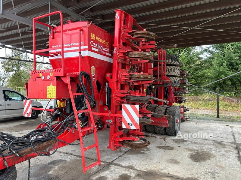 Agregat uprawowo siewny Czajkowski ST 600 + Tempo TPV 12