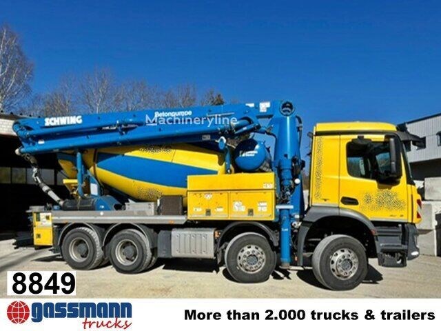 Mercedes-Benz Arocs 3246 B Betonomieszarka Stetter na podwoziu Mercedes-Benz Arocs 3246 B