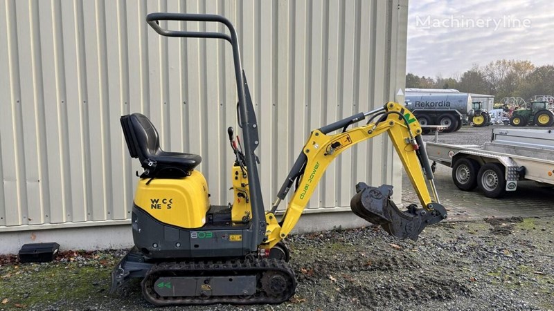 Wacker 803 Nowa minikoparka Wacker 803