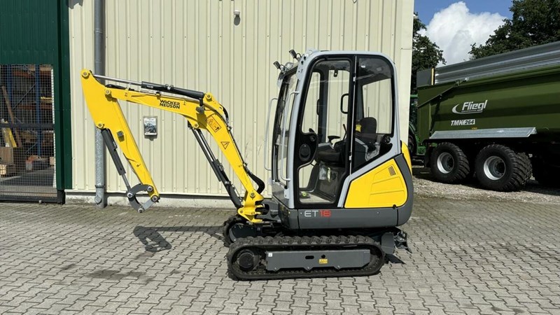 Wacker ET 18 Nowa minikoparka Wacker ET 18