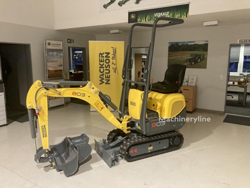 Wacker Neuson 803 Nowa minikoparka Wacker Neuson 803