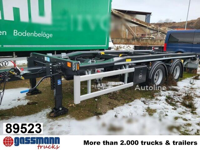 Hüffermann HTAR 18.70 LS Nowa naczepa do przewozu kontenerów Hüffermann HTAR 18.70 LS