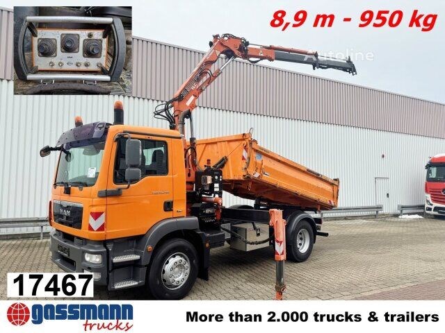 MAN TGM 18.290 4X2 BB Atlas Kran Typ: 92.2/7,3/2 Wywrotka MAN TGM 18.290 4X2 BB Atlas Kran Typ: 92.2/7,3/2