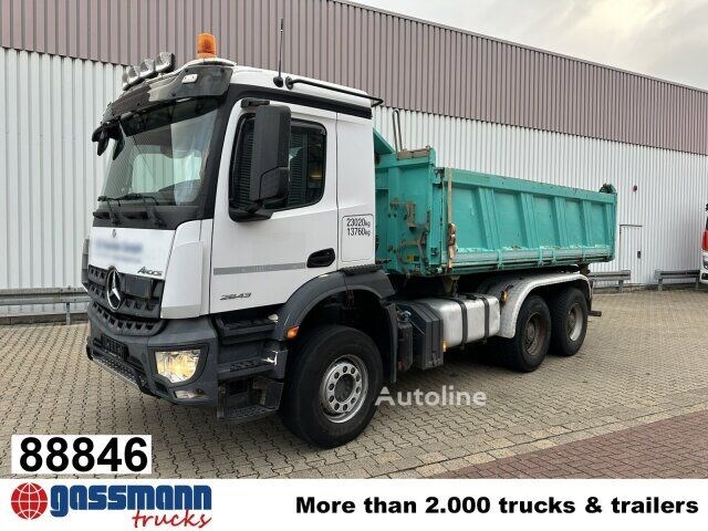 Mercedes-Benz Arocs 2643 K, Rollplane Wywrotka Mercedes-Benz Arocs 2643 K, Rollplane