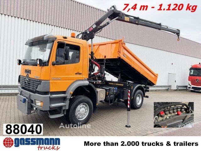 Mercedes-Benz Atego 1828 AK 4×4, Hiab 085, Funk Wywrotka Mercedes-Benz Atego 1828 AK 4×4, Hiab 085, Funk