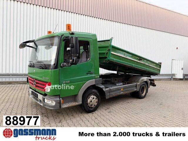 Mercedes-Benz Atego 818 K 4×2, 2x AHK Wywrotka Mercedes-Benz Atego 818 K 4×2, 2x AHK