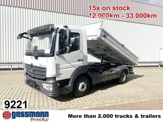 Mercedes-Benz Atego 818 K 4×2, 2x AHK, Meiller-Kipper Wywrotka Mercedes-Benz Atego 818 K 4×2, 2x AHK, Meiller-Kipper