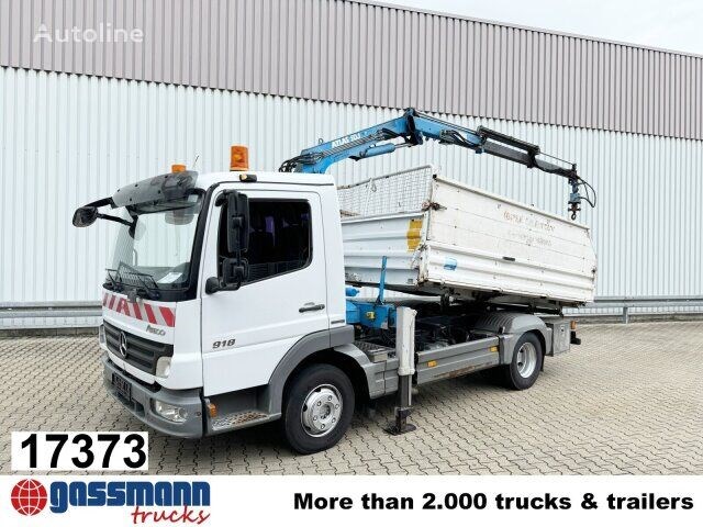 Mercedes-Benz Atego 818 K 4×2 mit Kran Atlas AK 50.1-A2 Wywrotka Mercedes-Benz Atego 818 K 4×2 mit Kran Atlas AK 50.1-A2