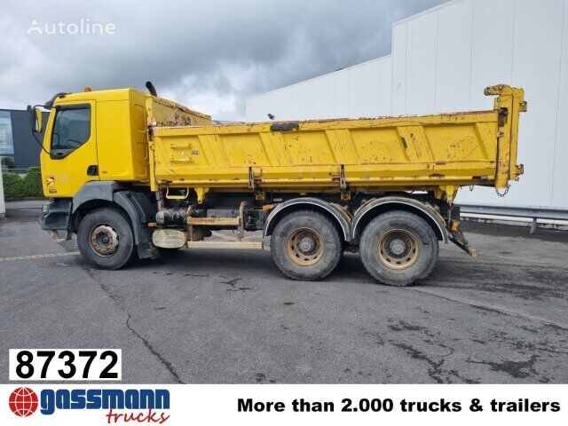 Renault Kerax 380.26 6×4, Bordmatik links Wywrotka Renault Kerax 380.26 6×4, Bordmatik links