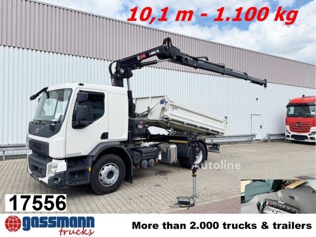 Volvo FE 320 4×2 mit Kran Hiab X-Hiduo 138 ES-3, Funk Nowa wywrotka Volvo FE 320 4×2 mit Kran Hiab X-Hiduo 138 ES-3, Funk