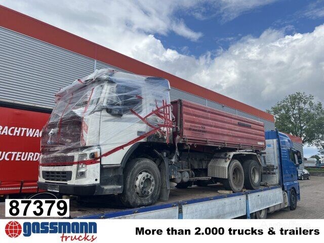 Volvo FM 380 6×4 R, Brandschaden ohne Kran Wywrotka Volvo FM 380 6×4 R, Brandschaden ohne Kran