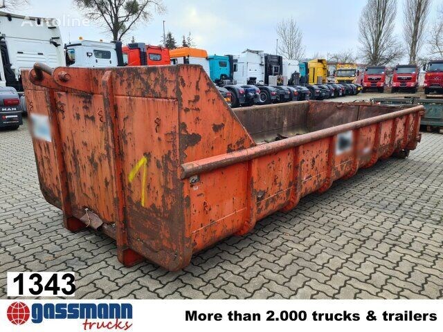 Zabudowa wywrotka Andere Alustahl S 20 D Abrollcontainer mit Flügeltür