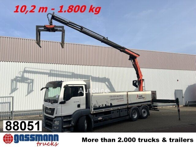 MAN TGS 26.400 6×2-4 LL, Navi, Lenk-/Liftachse Ciężarówka burtowa MAN TGS 26.400 6×2-4 LL, Navi, Lenk-/Liftachse