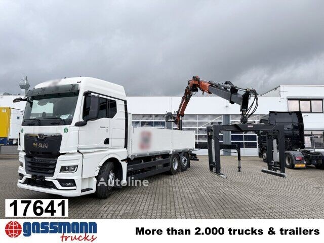 MAN TGX 26.470 6×2-4 BL, Lenk-/Liftachse, Retarder Nowa ciężarówka burtowa MAN TGX 26.470 6×2-4 BL, Lenk-/Liftachse, Retarder