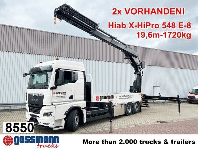 MAN TGX 26.510 Nowa ciężarówka burtowa MAN TGX 26.510
