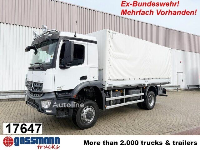Mercedes-Benz Arocs 1827 A, Ex-Bundeswehr! Ciężarówka burtowa Mercedes-Benz Arocs 1827 A, Ex-Bundeswehr!