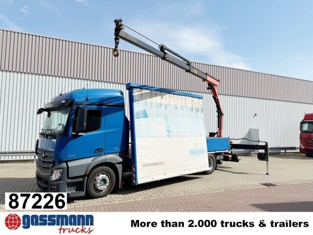 Mercedes-Benz Actros 1836 L 4×2, Glastransporter, Heckkran Ciężarówka do przewozu szkła Mercedes-Benz Actros 1836 L 4×2, Glastransporter, Heckkran