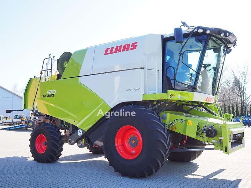 Claas Tucano 570 + V680 Kombajn do zboża Claas Tucano 570 + V680