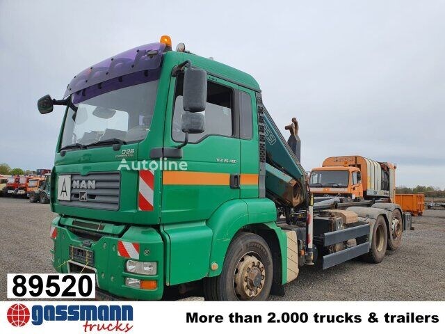 MAN TGA 26.480 Ciężarówka hakowiec MAN TGA 26.480