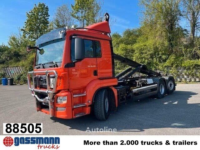 MAN TGS 26.480 6×2-4 BL, Lenk-/Liftachse Ciężarówka hakowiec MAN TGS 26.480 6×2-4 BL, Lenk-/Liftachse